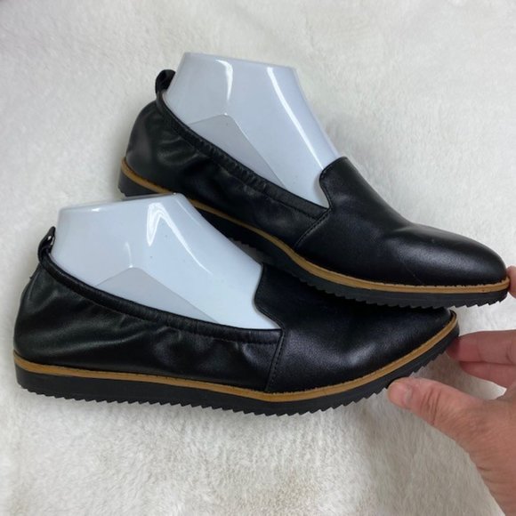 Adrienne‎ Vittadini Lanz Skimmer Flats Vegan Leather, size 7.5 M, LIKE NEW - Picture 6 of 14